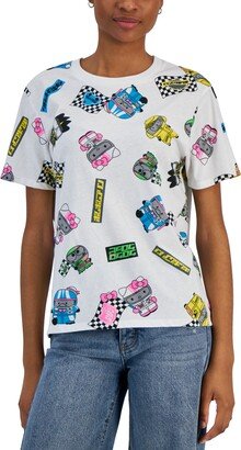 Love Tribe Juniors' Hello Kitty Allover Print T-Shirt