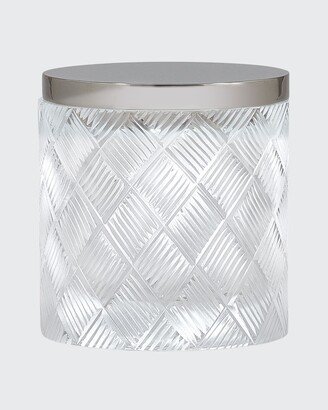 Basket Weave Canister