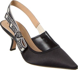 J'adior Satin Slingback Pump