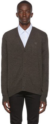 Brown Wool Cardigan