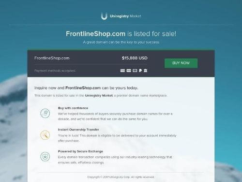 Frontlineshop.com Promo Codes & Coupons