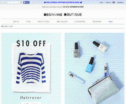 Beginning Boutique Promo Codes & Coupons
