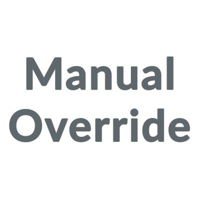 Manual Override Promo Codes & Coupons