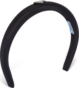 Re-Nylon logo-plaque headband-AA