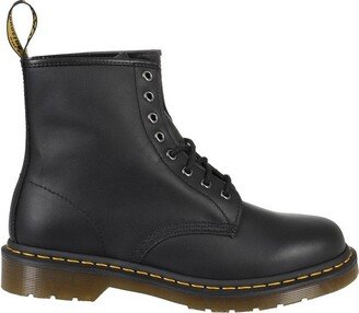 Round Toe Lace-Up Combat Boots-AA