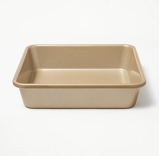 8 Nonstick Aluminized Steel Square Baking Pan Gold - Figmint™