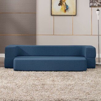 Mixoy Convertible Futon Sofa Bed, Foam Folding Mattress Sleeper Bed