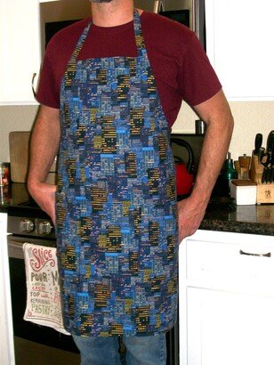 New York Apron - City Lights Unisex Butcher Style Urban Fits