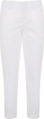 Slim-Cut Cropped Trousers-AE