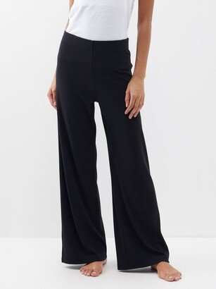 Narine Ribbed Pima-cotton Blend Pyjama Trousers