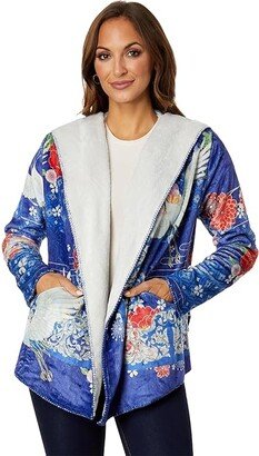 Louie Sherpa Jacket (Multi) Women's Clothing