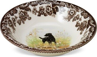 Woodland Black Lab Cereal Bowl