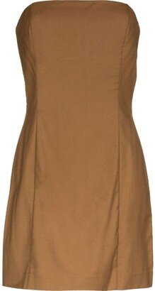 Twill-Weave Wool Dress