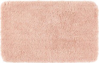 Unique Bargains Non-Slip Extra Thick Microfiber Soft Plush Bath Mats Pink 20 x 32