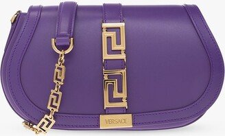 Greca Fold-Over Crossbody Bag-AC