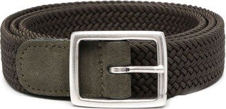 Mastic elasticated suede belt