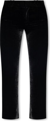 Velour Trousers - Black