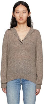 Beige Jo V-Neck Sweater