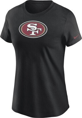 Women's Logo (NFL San Francisco 49ers) T-Shirt in Black