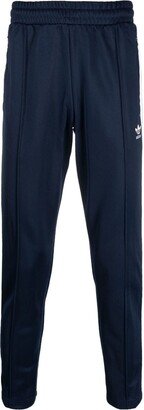 High-Waisted Cotton-Blend Track Pants