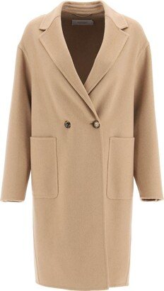 Double-breasted Cashmere Coat-AB