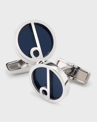 Men's D Series Black Onyx Cufflinks