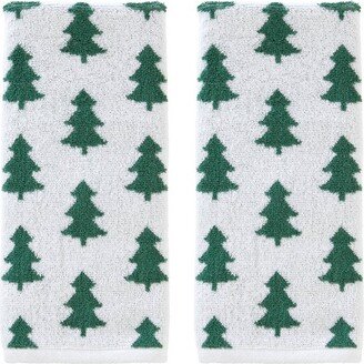 Holiday Trees Hand Towel