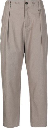 Pleat-Detail Chino Trousers-AC