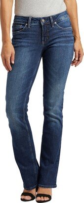 Suki Mid Rise Stretchy Slim Bootcut Jeans