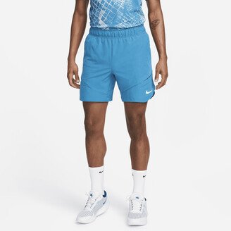 Men's Court Dri-FIT Advantage 7 Tennis Shorts in Blue