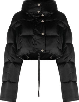 Cropped Padded Jacket-AB