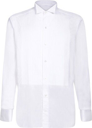 Buttoned Tuxedo Shirt