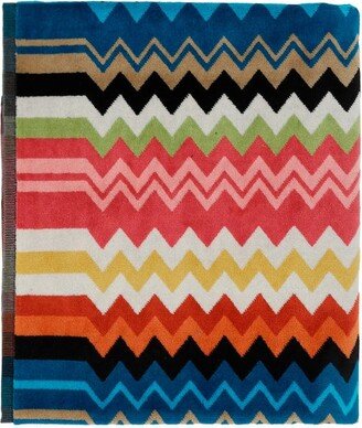 Zigzag Pattern Bath Mat-AB