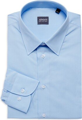 Solid Dress Shirt-AG