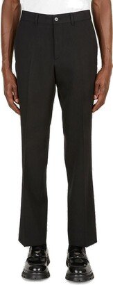 Topstitched Tailored Trousers