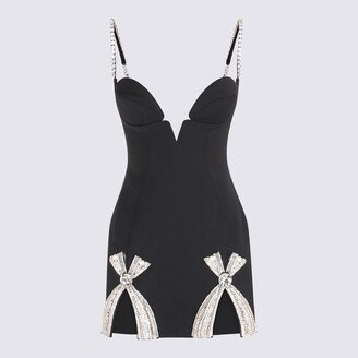 Black Wool Blend Dress-AA