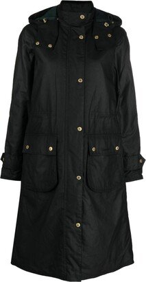 Mid-Length Polished Raincoat