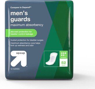 Men's Guards for Adult Incontinence Care - Maximum Absorbency - 52ct - up & up™