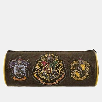 Hogwarts Houses Pencil Case Brown