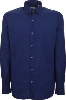 Buttoned Long-Sleeved Shirt-AR