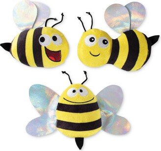 3-Pc. Bees Dog Toy Set