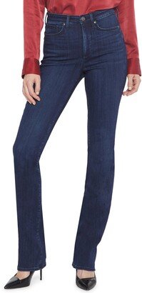 High Waist Slim Bootcut Jeans