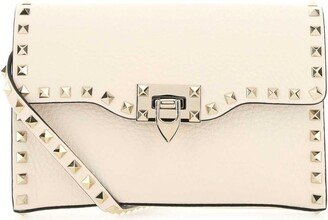 Garavani Rockstud Foldover Top Shoulder Bag-AF