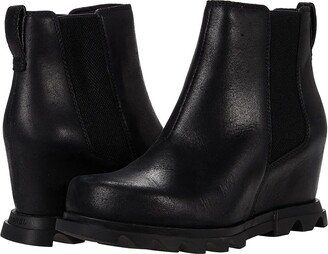 Joan of Arctic Wedge III Chelsea (Black/Sea Salt) Women's Shoes