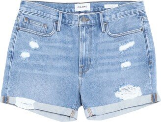 Denim Shorts Blue-BN