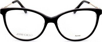 Cat-Eye Frame Glasses-DV