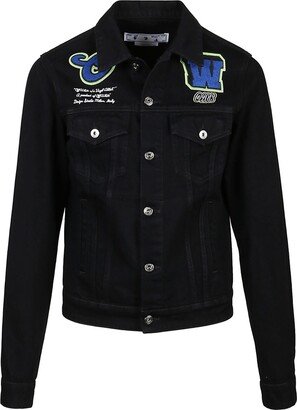 Vars Patch Denim Skinny Jacket