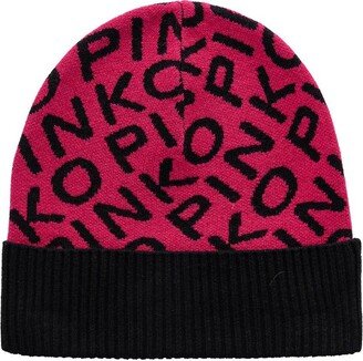 Branded Knit Beanie-AA