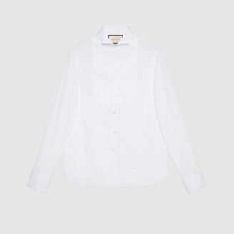 Cotton bib shirt