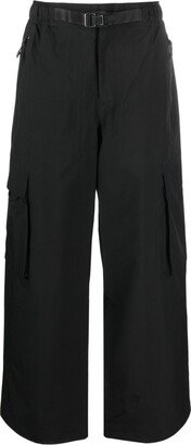 BLAEST Wide-Leg Cargo Trousers-AA